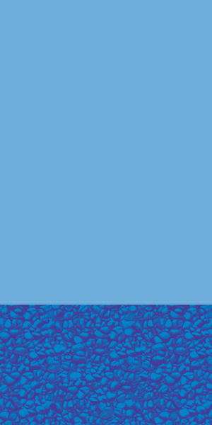 Agl 12X17 Ov Overlap Blue/Pebble - ABOVEGROUND